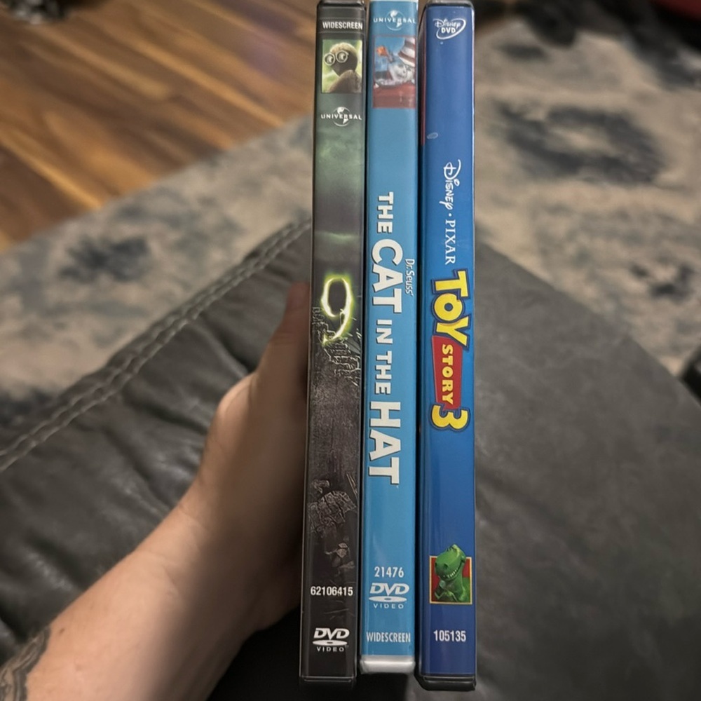 DVD Kids Lot NIP The Cat in The Hat, Pre-owned 9 & Toy Story 3